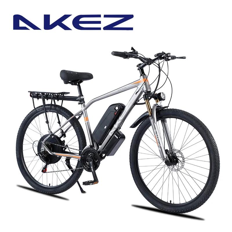 남성용 전기 자전거 리튬 배터리, 21 단 속도, 29 인치, 1000W, 48V, 13Ah, 무료 배송